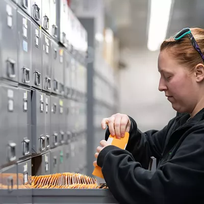 Image: A look inside Pullman's seed bank