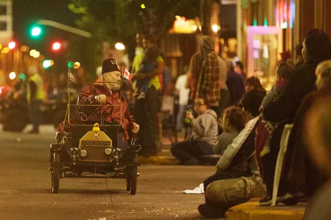 PHOTOS: Spokane Lilac Festival Armed Forces Torchlight Parade