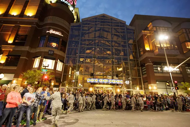 PHOTOS: Spokane Lilac Festival Armed Forces Torchlight Parade