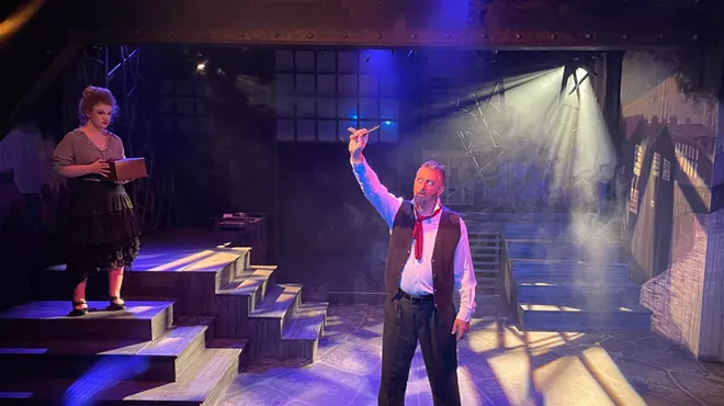 Image: A new Stage Left production of Sweeney Todd is intentionally going light on gore and gimmicks