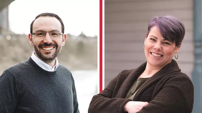 Image: Spokane City Council District 1: Michael Cathcart v. Lindsey Shaw