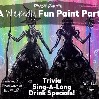Image: A Wickedly Fun Paint Party at Pinot's Palette!