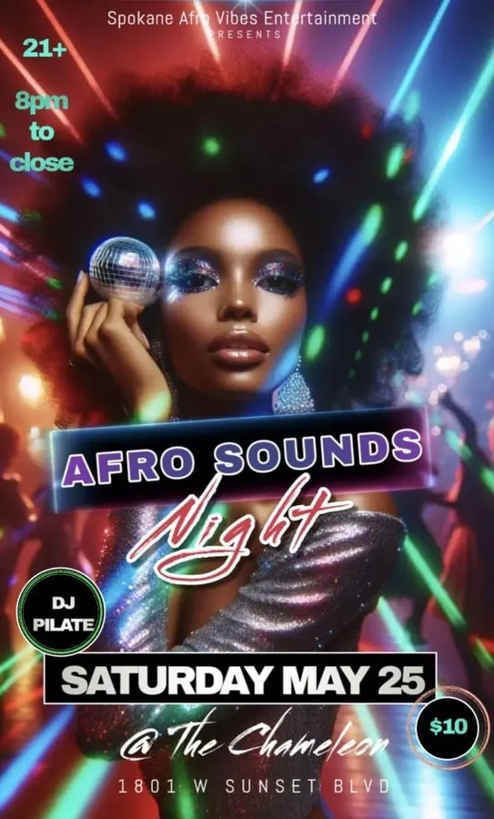 Image: Afro Sounds Night with DJ Pilate