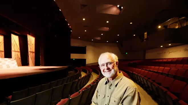 Image: After 40 years as the Civic's playwright-in-residence, Bryan Harnetiaux continues to turn out new work