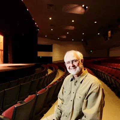 Image: After 40 years as the Civic's playwright-in-residence, Bryan Harnetiaux continues to turn out new work