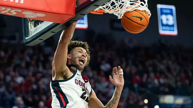 Image: After four years as a Bullpup and four more as a Bulldog, Spokane's favorite son Anton Watson returns &#10;for one last season at Gonzaga