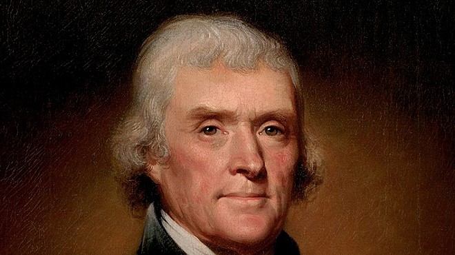 Image: Although he founded the University of Virginia for the "illimitable freedom of the human mind," even Thomas Jefferson was taken aback when students had ideas about how things should be