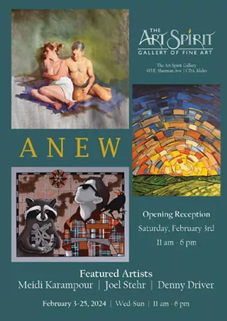 Image: Anew: Meidi Karampour, Joel Stehr, Denny Driver