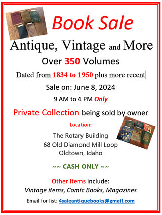 Image: Antique and Vintage Book Sale