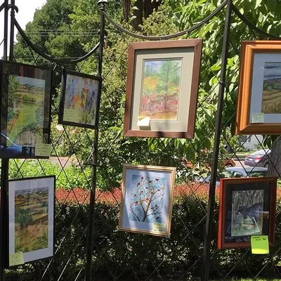 Image: Art on Display at the Boldman House Museum