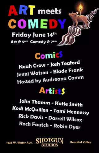 Image: Art Meets Comedy