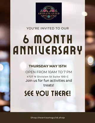 Image: Artisan Guild 6 Month Anniversary