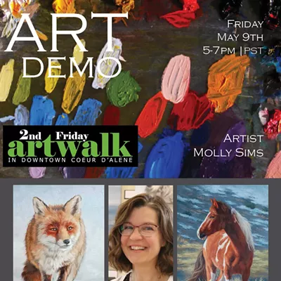 Image: Artist Demonstration: Molly Sims