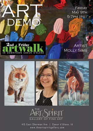 Image: Artist Demonstration: Molly Sims