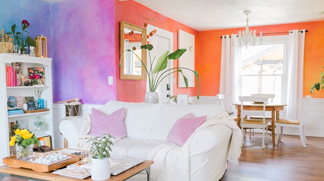 Image: Artist Diane Holm embraces color and creativity in her vibrant, and ever-changing, home