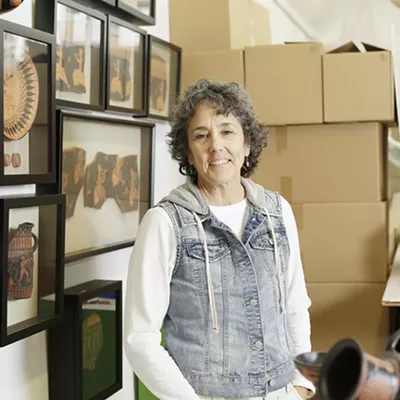 Image: Artist Mary Frances Dondelinger brings an "ancient civilization" to life