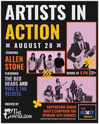 Image: Artists In Action: Allen Stone, The Bed Heads, Vika & The Velvets