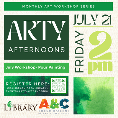 Arty Afternoons: an Art Workshop Series