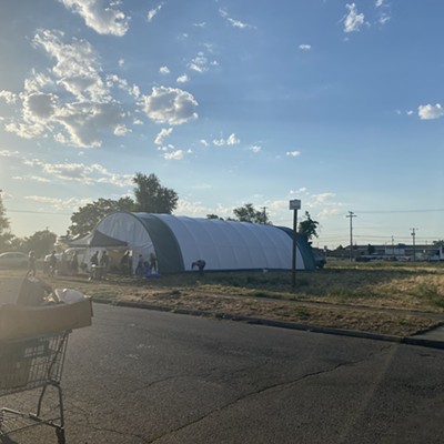 As temps reach 104, Spokane orders WSDOT to remove cooling tent at state's largest homeless camp