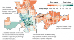 As the Supreme Court hears same-sex marriage arguments, five related graphics