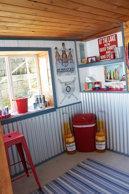 Image: Before & After: Diamond Lake Boat Shed