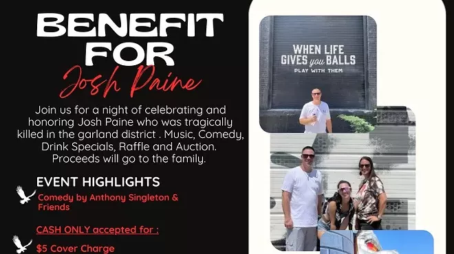 Image: Benefit for Josh Paine
