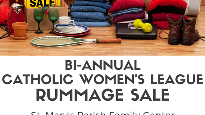 Image: Bi-Annual Catholic Women's League Rummage Sale