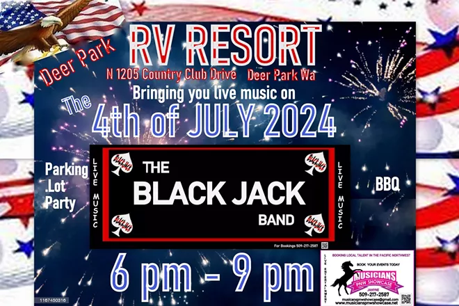 4th of JULY  With the Black Jack Band
