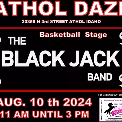 Image: The Black Jack Band at Athol Daze