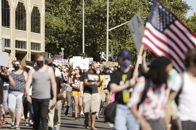 Image: Black Lives Matter Protest Spokane August 30