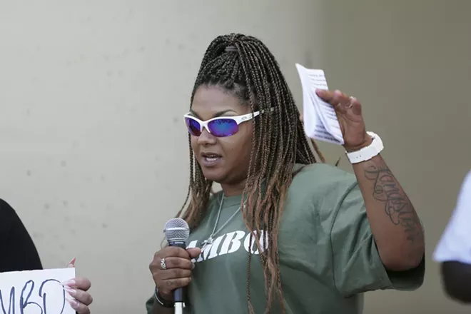 Image: Black Lives Matter Protest Spokane August 30