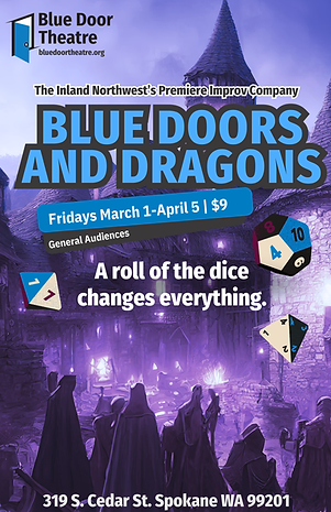 Image: Blue Doors and Dragons