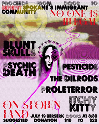 Image: Blunt Skulls, Psychic Death, Pesticide, The Dilrods, Proleterror, Itchy Kitty