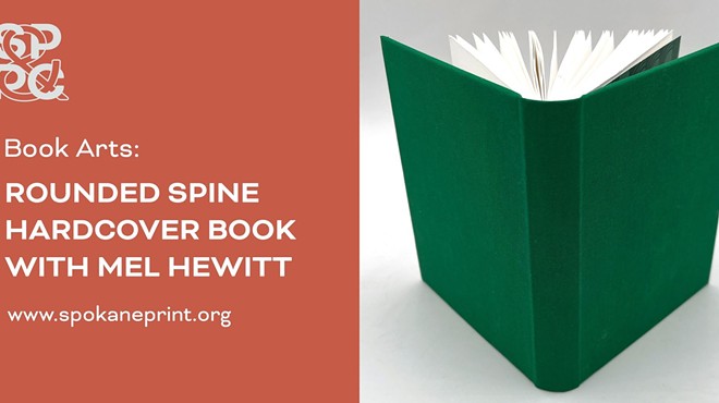 Book Arts: Rounded Spine Hardcover Book