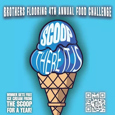 Image: Brothers Flooring Annual Food Challenge: Scoop There It Is!