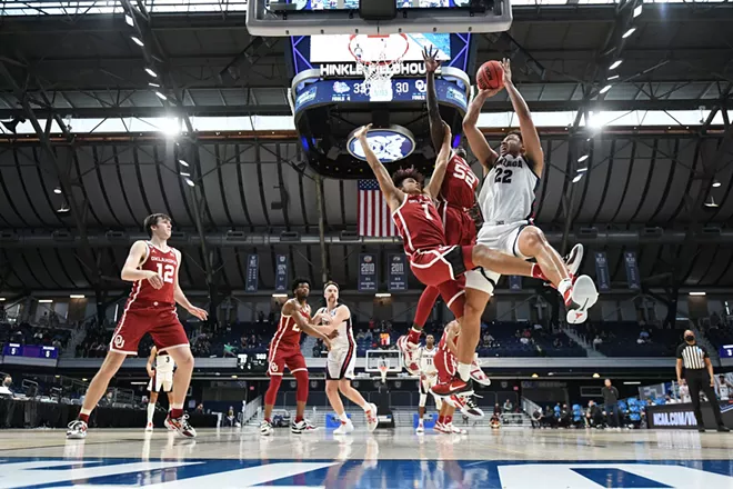 Image: Bulldogs defeat Oklahoma in the second round of the NCAA Men's Basketball Tournament