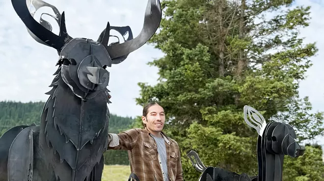 Image: New sculptures in Five Mile, foosballer takes home medals; plus, new music!