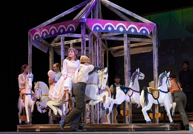 Karlin Marie Kahler as Julie Jordan in CAROUSEL