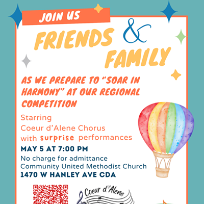 Image: CdA Chorus Annual Friends & Family Performance