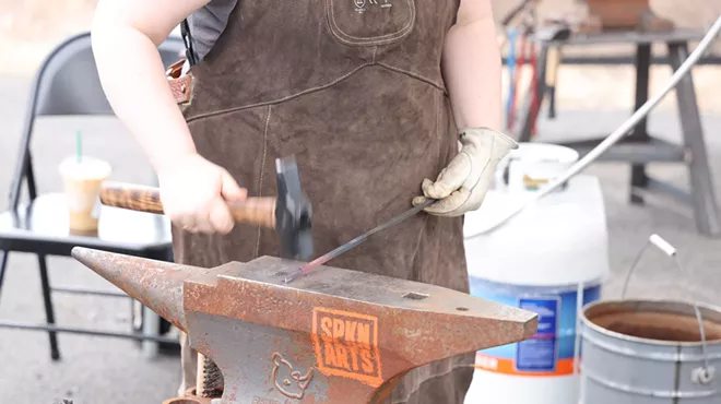 Image: CFI Blacksmiths Fall Hammer-In