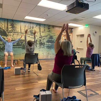 Image: Chair Yoga
