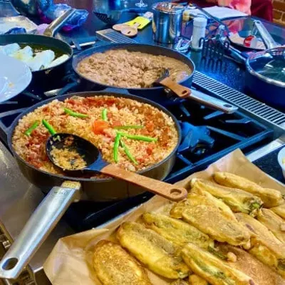 Image: Chili Relleños Class