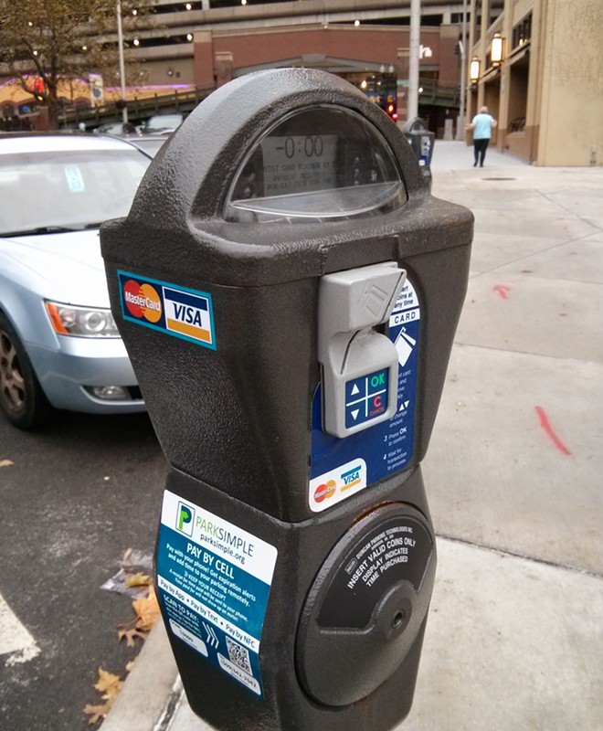City's new pay-by-phone meter system being tested downtown