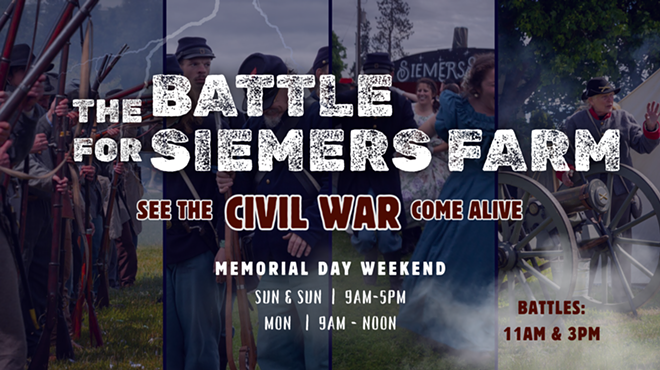 Image: Civil War Come Alive: The Battle for Siemers Farm