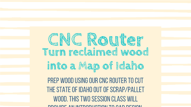CNC Router: Turn Reclaimed Wood Into a Map of Idaho
