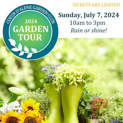 Image: Coeur d'Alene Garden Tour