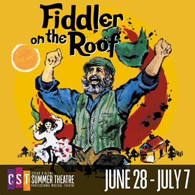 Fiddler on the Roof runs 6/28/24-7/7/24 at CDA Summer Theatre