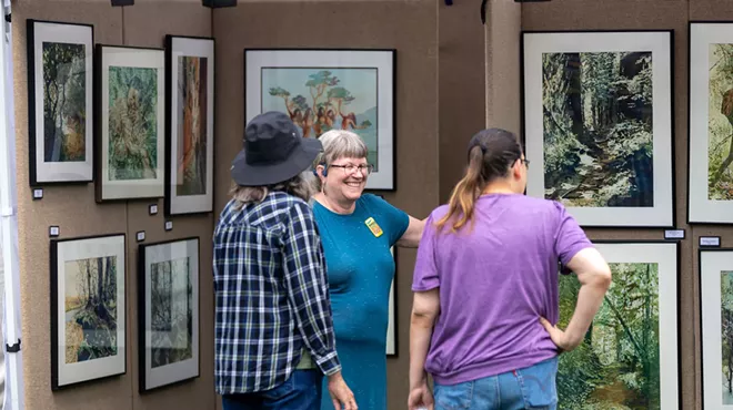 Image: Coeur d'Alene's Art on the Green offers abundant sights, sounds and even tastes