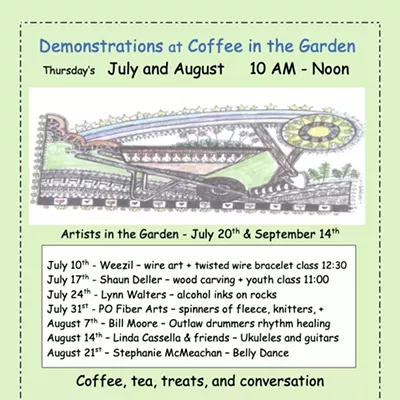 Image: Coffee in the Garden