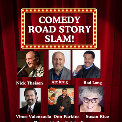 Image: The Comedy starts "On the Road!"